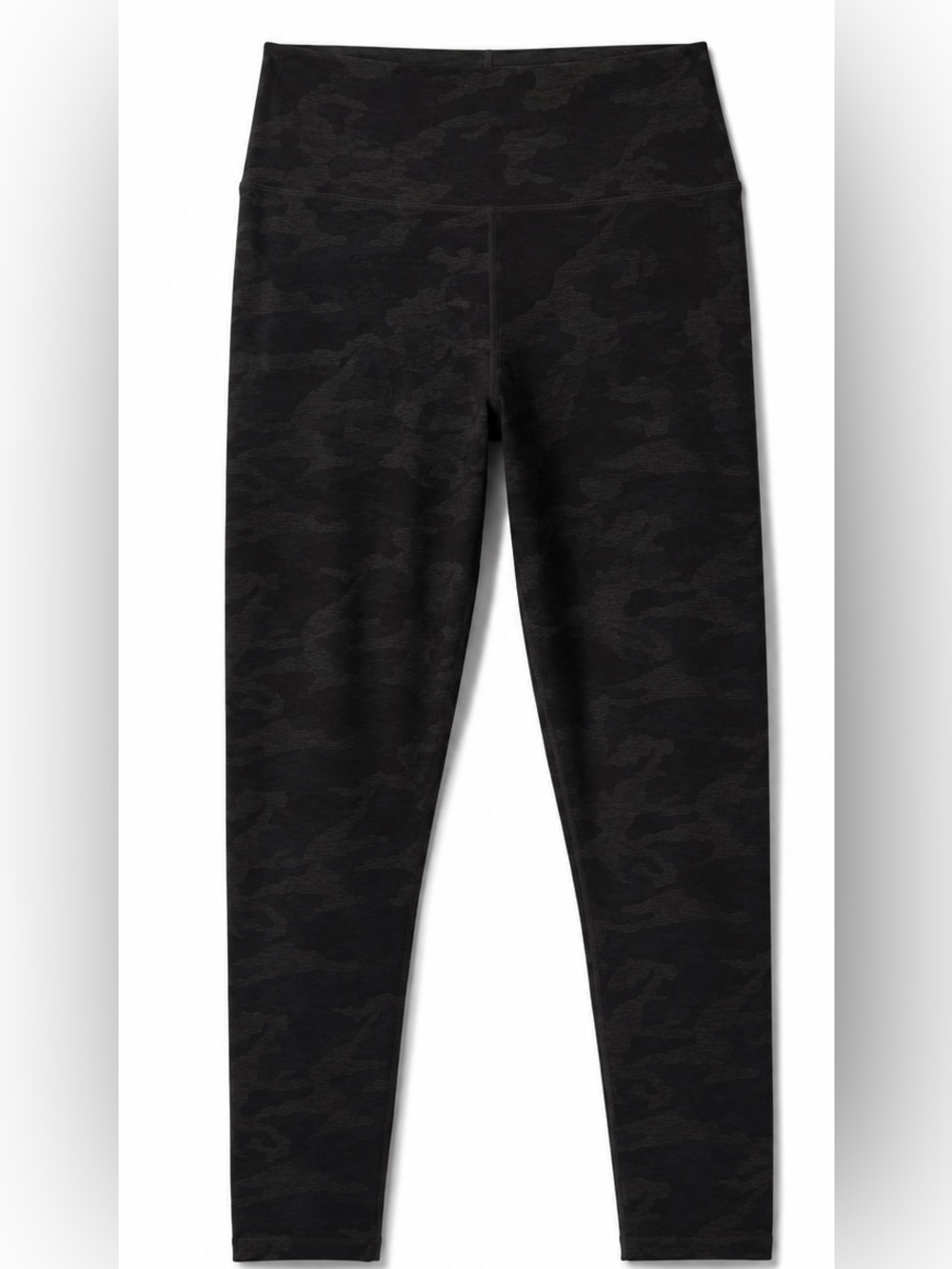 Vuori Clean Elevation Leggings Black Heather XL High Rise 23"